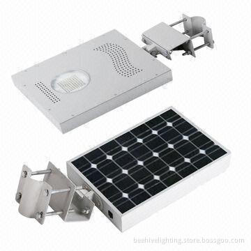 LED Solar Garden Lamps, 8W Power, All-in-one Integrated, 12 Hours Discharge Time Full Power